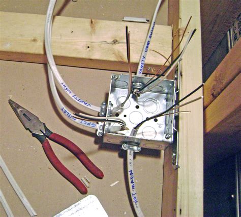 install new junction box in ceiling|installing ceiling light fixture box.